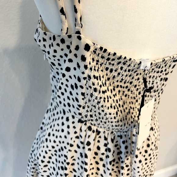 Black and white mini dress - Picture 4 of 8